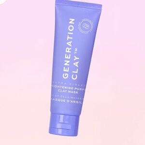 Generation Clay Ultra Violet Brightening Purple Clay‎ Mask 3.97oz New & Sealed
